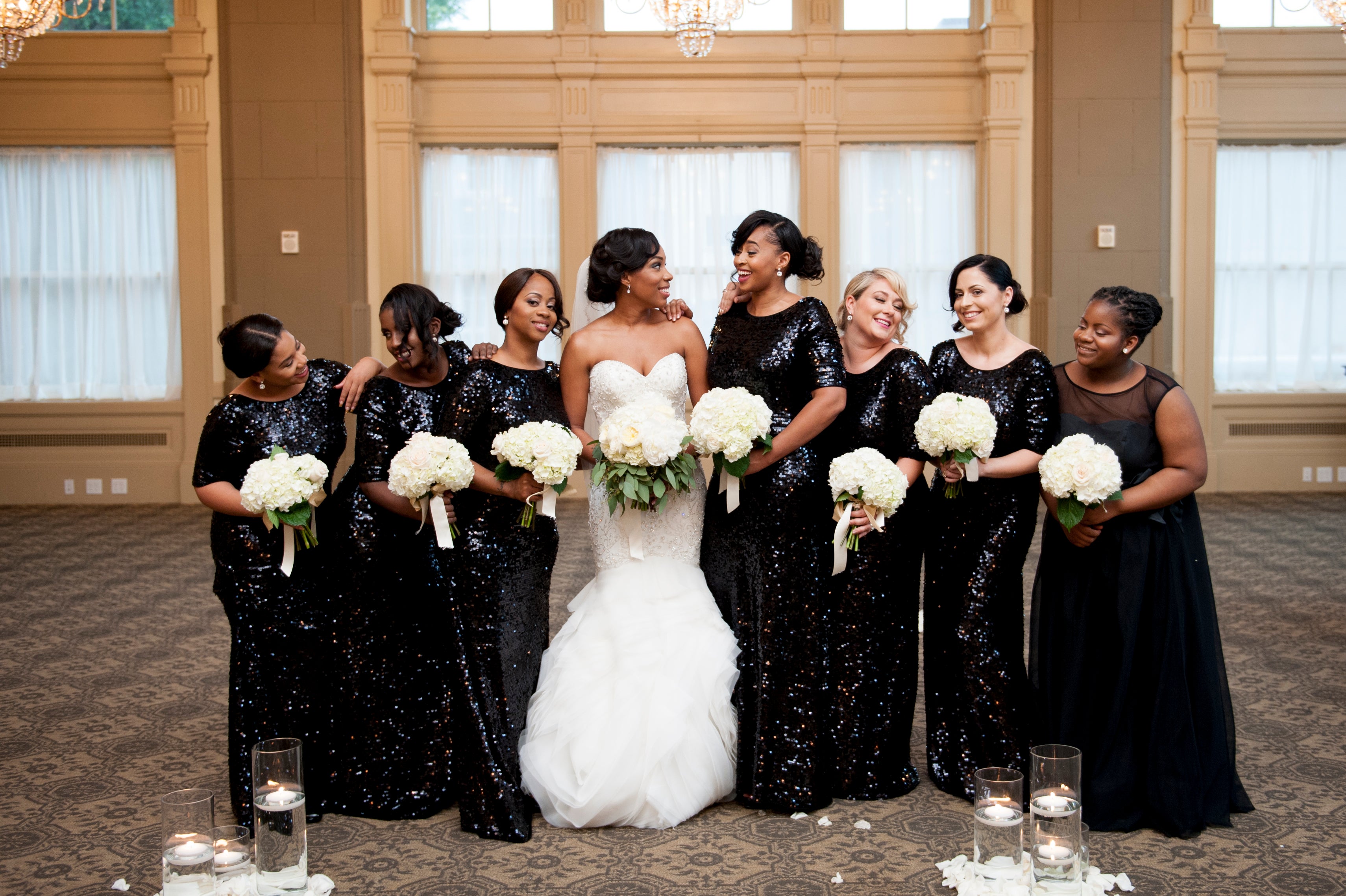 Bridal Bliss: Justin And Stephanie's Richmond Wedding Was Where Vintage Met Glam
